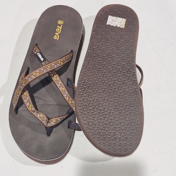 Teva Women's Brown Sandals Size 10 - Picture 10 of 12